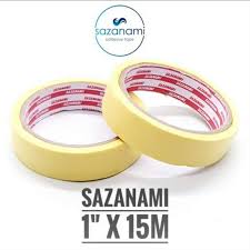 Check spelling or type a new query. Lakban Kertas Masking Tape 1 24mm X 15m Sazanami Tape Isolasi Kertas Terbaru Agustus 2021 Harga Murah Kualitas Terjamin Blibli