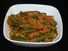 Bhindi Masala Okra Curry Without Onion Or Garlic Spicy Side Dish Okra Curry Quick Side Dishes