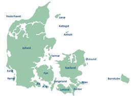 Grønland, øy inngikk i norgesveldet i 1261. Danmarks Geografi Store Norske Leksikon