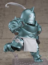 A breechcloth covers the groin and painted on the left shoulder is a red flamel, signifying alphonse's tutelage under the master alchemist, izumi curtis. Nendoroid Alphonse Elric