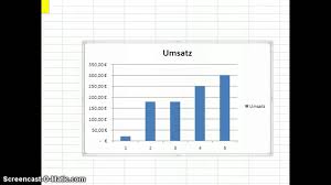 Einfaches Saulendiagramm Erstellen Youtube
