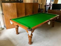 This height makes it ergonomically perfect to function as both a pool table, a dining table, a conference table. Antiques Atlas 8 X 4 Slate Convertible Snooker Pool Dining Table