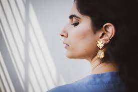 Fleur Stone Earrings