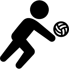 Download Volleyball Player Motion Vector Svg Icon Svg Repo