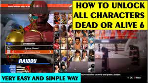 Jul 25, 2019 · dlcunlocker v2capability:1. How To Unlock All Characters Dead Or Alive 6 Pc By Warsyi Nahwanda