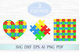 Life of pi, by yann martel (2001) Puzzle Autism Awareness Puzzle Heart Svg Dxf Eps Ai Png Pdf By Magicartlab Thehungryjpeg Com