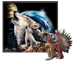 Check out our howling wolf moon selection for the very best in unique or custom, handmade pieces from our shops. Native American And Wolves Howling At Moon Gif Id 14934 Gif Abyss