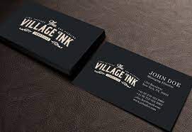 Choose from one of our free tattoo business card templates at overnight prints or upload your own design! Masculine Upmarket Business Card Design For Jonny Silverstein By Gtools Design 5039718 Tattoo Logo Tattoo Shop Business Card Maker