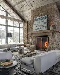 Dreamy Rustic Modern Mountain Dwelling Surrounded By Big Sky Country Modern Rustic Homes Rustic Home Interiors Rustic House