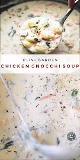This Copycat Olive Garden Chicken Gnocchi Soup Is Every Bit As Creamy And Delicious As The Restaurant Ve In 2020 Recipes Easy Soup Recipes Olive Garden Chicken Gnocchi
