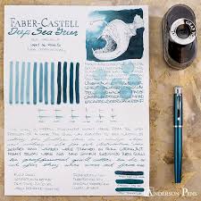 Thinkthursday Graf Von Faber Castell Deep Sea Green Pen And Paper Faber Castell Anderson Pens