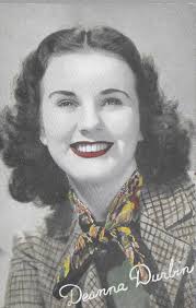 Vintage Photo, Deanna Durbin, Big Smile,Hand Coloured, Film Star, Actress,  American Actress,,
