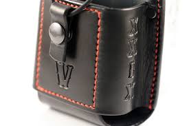 Leather Universal Radio Holder Leather Leather Carving Leather Craft