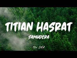 Maybe you would like to learn more about one of these? Video Hasrat Lirik