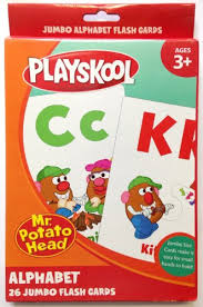 They must say a word beginning with that letter and then throw the ball back to the teacher, or to another s. Playskool Mr Amp Mrs Potato Head Alphabet Letters Amp Pre Reading 7 1 2 Tall Jumbo Flash Cards 26 Cards Buy Online In Bermuda At Bermuda Desertcart Com Productid 16928873