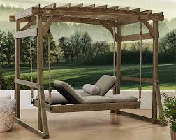 Dijon outdoor day bed with canopy. 3 Ways To Use A Pergola With A Swing Bed