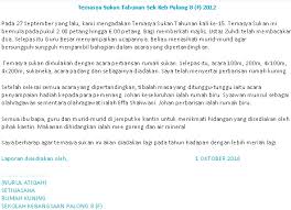 Namun laporan ini merupakan contoh laporan dari jurusan teknik komputer jaringan (tkj). Teknik Menjawab Bahasa Melayu Penulisan Upsr Menulis Karangan 1 Bumi Gemilang