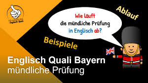 Lernen sie die übersetzung für 'prüfung' in leos englisch ⇔ deutsch wörterbuch. Quali Englisch Mundliche Prufung Bayern Ablauf Unten Verlinkte Aufgabenbeispiele Youtube