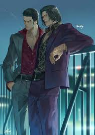 kazuma kiryu akira nishikiyama yakuza anime kiryu boy art