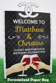 Change site color theme directly from your profile menu! Chanel Birthday Party Theme For Matthew And Christine
