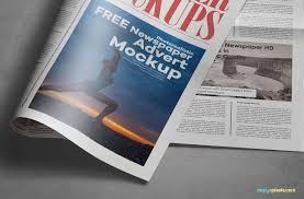 Free Tabloid Newspaper Mockup Zippypixels Newspaper Tabloid Newspapers Mockup