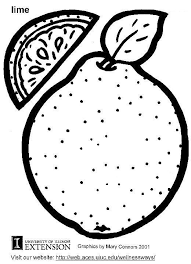 Coloriage Citron Vert Coloriage Comment Dessiner Coloriage A Imprimer