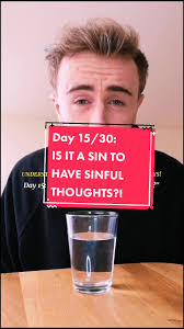 ¿Es un pecado tener pensamientos pecaminosos?