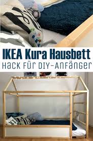 Das ikea kura bett ist 200 cm lang. Diy Hausbett Mit Rausfallschutz Ikea Kura Hack Yumyums