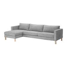 Ikea karlstad sofa slipcover knisa light gray grey cover for fullsize 3 seat. Products Karlstad Sofa Ikea Sofa Ikea Karlstad Sofa