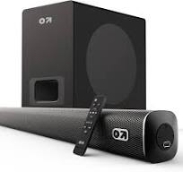 GOBOULT X120 2.1 चैनल ब्लूटूथ साउंडबार BoomX सबवूफर के साथ, 120-वॉट आउटपुट  सराउंड साउंड, EQ मोड, रिमोट एक्सेसिबिलिटी, USB/HDMI/AUX और ऑप्टिकल फाइबर ...