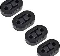 4 Stücke Auspuffgummi,Auto Auspuff Aufhänger,Auspuffhalterung  Gummi,Auspuffhalter Gummi,Auspuff Haltegummi,Halterung  Schalldämpfer,Universal Auto ...