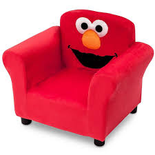 Delta Children Sesame Street Elmo Upholstered Chair In 2020 Upholstered Kids Chair Kids Chairs Kids Desk Chair