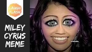 Miley Cyrus Blue Eyes Meme Young Face Picture By Brookedits Eyes Meme Face Pictures Miley