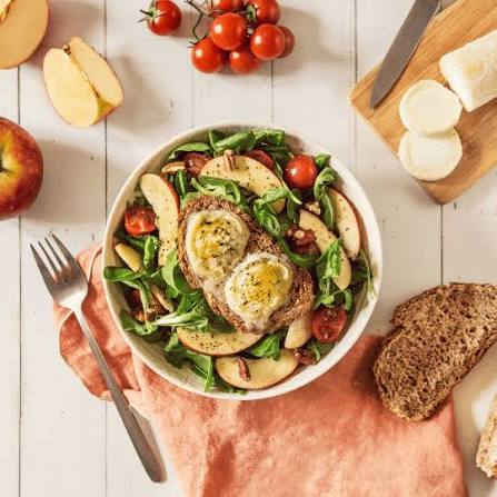 Warm Goat Cheese Salad