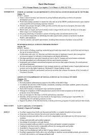 Maybe you would like to learn more about one of these? Social Science Resume Samples Velvet Jobs