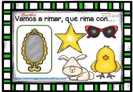 Vamos A Rimar Que Rima Con Rimas Infantiles Rimas Cortas Para Ninos Palabras Que Riman