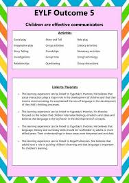 Eylf Outcome 5 Eylf Learning Outcomes Learning Stories Early Childhood Education Resources