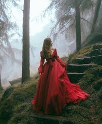 Pin By Rising Vibes On Rising Vibes In 2020 With Images Red Wedding Dresses Fairytale Dress Wedding Dress Couture