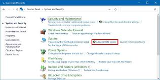 Choose control panel from the start menu, and open the control panel's windows firewall icon. How To Enable Remote Desktop On Windows 10 Pureinfotech