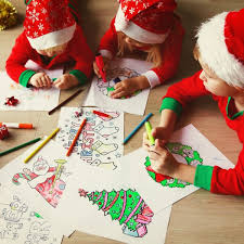 Juegos de angeles navidenos para colorear imprimir y pintar. Juegos Para Navidad Juegos Para Ninos