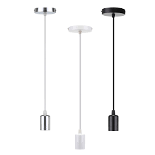 E27 Screw Ceiling Pendant Lamp Holder Socket Base Light Hanging Fitting Decor 220v Sale Banggood Com