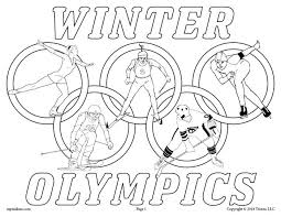 Mario & sonic at the olympic winter games (wii) box artwork. Coloring Pages Olympic Games Coloring Pages For Kids