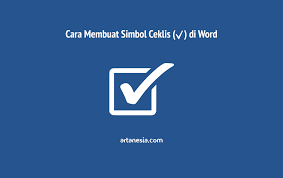 Begini cara merubah font untuk centang di microsoft word. Cara Membuat Simbol Ceklis Centang Di Word Excel Character Map
