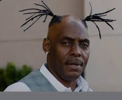 mule's unruly hair after missing a haircut