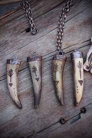 Deer Antler Tip Necklace Unisex Tribal Hand Carved Healing Quartz Boho Style Rustic Electroformed Nature Inspired Love Antler Jewelry Deer Horn Jewelry Deer Antler Crafts