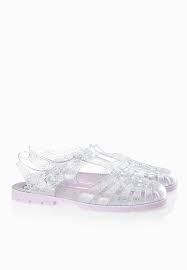 Reilly Glitter Jelly Sandals