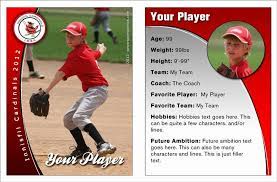 Then, they'll add the player's personal information. Printable Baseball Card Template Unique Free Baseball Card Pertaining To Professional Custom Baseb In 2021 Baseball Card Template Baseball Cards Baseball Trading Cards