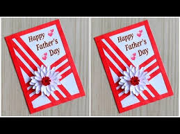 I used some new designer series paper that will be available on may 4; Father S Day Card Making Ideas Easy And Beautiful Card For Father S Day Diy Father S Day Card Youtube