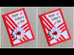 I used some new designer series paper that will be available on may 4; Father S Day Card Making Ideas Easy And Beautiful Card For Father S Day Diy Father S Day Card Youtube