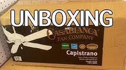 This is an unboxing video of a casablanca capistrano ceiling fan, specifically the newer version sold today. Ceilingfancentral 2 Youtube